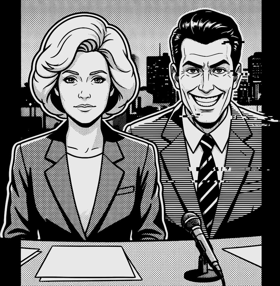 The Anchor Team — Tee — Bone