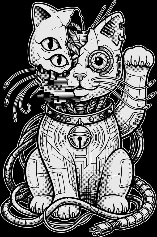 Three Eyes — Tumbler — Bone