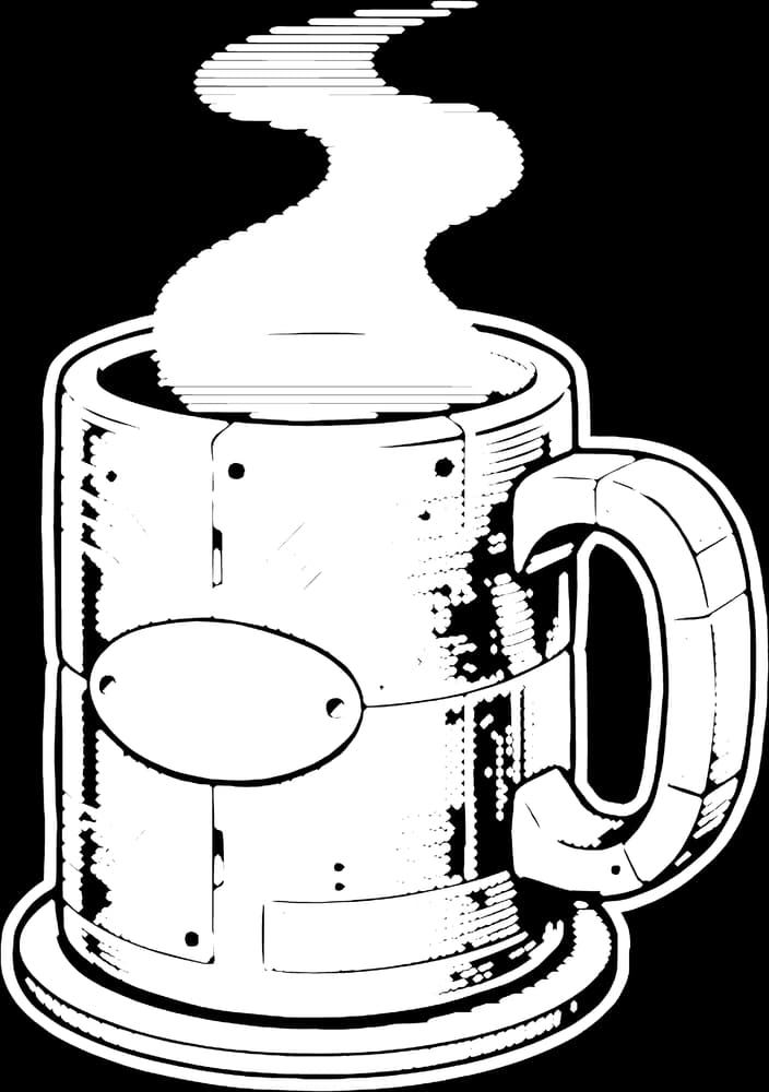 The Mug — Sticker — Bone