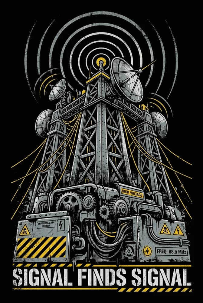 Signal Array — Women's Tee — Full colour