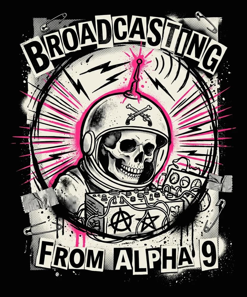 Pirate Radio — Tee — Full colour
