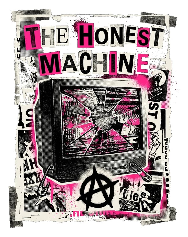 Smashed Machine — Sticker — Bone