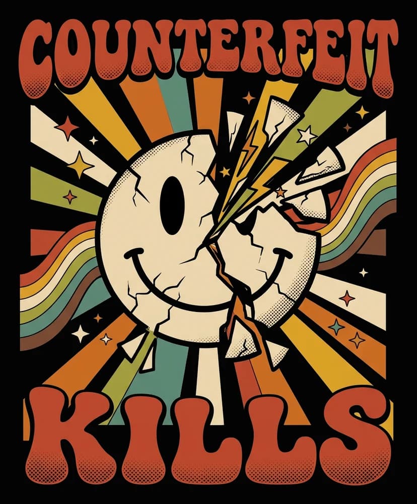 Counterfeit Kills — Sleeveless — Full colour