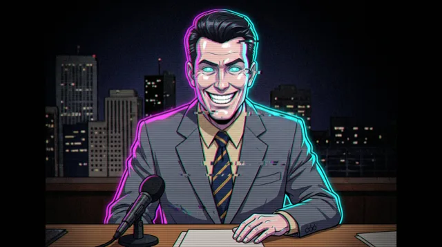 Chip Sterling, Co-anchor · desk right